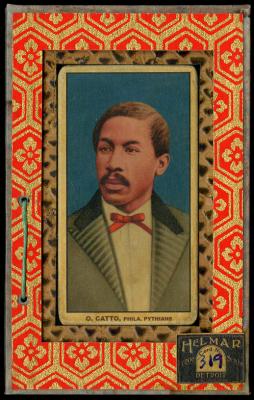 Picture, Helmar Brewing, T206-Helmar Card # 319, Octavius Catto, Portrait, Philadelphia Pythians